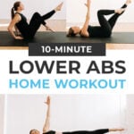 Pin for Pinterest - lower ab workout for women