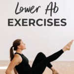 Pin for Pinterest - lower ab workout for women